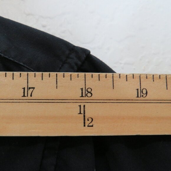 Forever 21* Men's Short Sleeve Button Down Curved Hem Chest Pocket Shirt~ Large - Picture 6 of 12